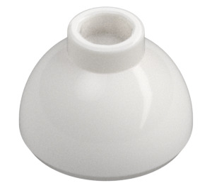 LEGO Blanc Brique 1.5 x 1.5 x 0.7 Rond Dome Chapeau (37840)