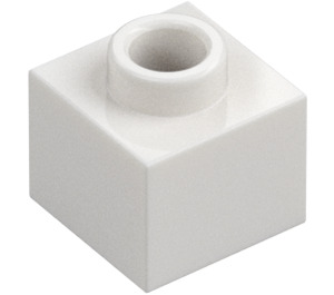 LEGO White Brick 1 x 1 x 0.7 (86996)