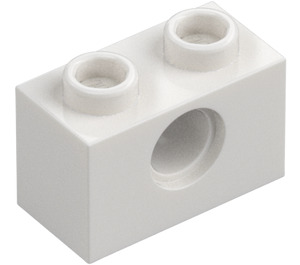 LEGO Blanco Ladrillo 1 x 2 con Agujero (3700)