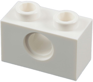 LEGO White Brick 1 x 2 with Hole (3700)