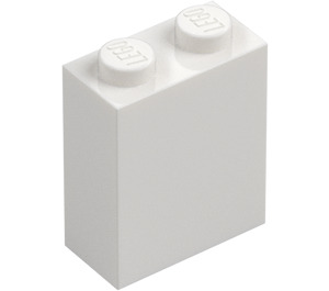 LEGO White Brick 1 x 2 x 2 with Inside Stud Holder (3245)