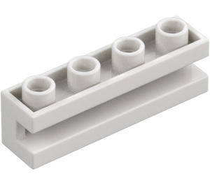 LEGO Blanc Brique 1 x 4 avec rainure (2653)