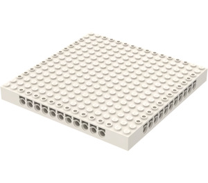 LEGO blanc Brique 16 x 16 x 1.3 avec des trous (65803)