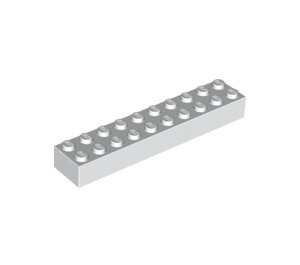 LEGO blanc Brique 2 x 10 (3006 / 92538)