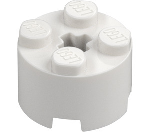 LEGO Bianco Mattoncino 2 x 2 Rotondo (3941 / 6143)