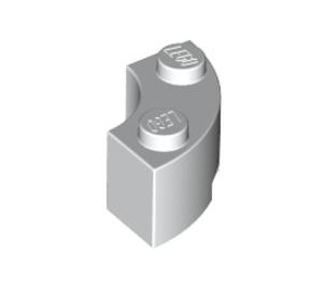LEGO blanc Brique 2 x 2 Rond Coin avec encoche de tenon et dessous normal (3063 / 45417)