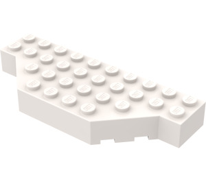 LEGO White Brick 4 x 10 without Two Corners (30181)
