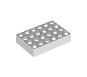 LEGO blanc Brique 4 x 6 (2356 / 44042)