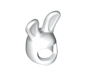 LEGO White Bunny Helmet with Long Ears (99244)