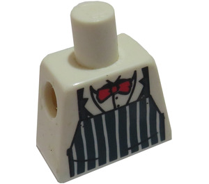 LEGO White Butcher Torso without Arms (973)