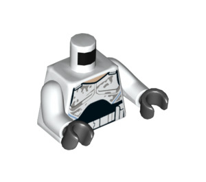 LEGO blanc Captain Rex Minifig Torse (973 / 76382)