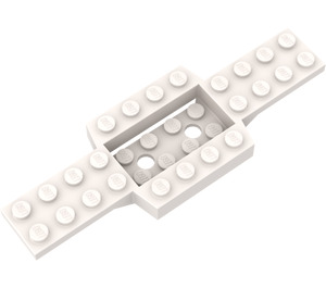 LEGO blanc Auto Base 4 x 12 x 0.667 (52036)