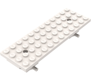 LEGO Bianco Macchina Base 4 x 12 x 1.33 (30278 / 76058)