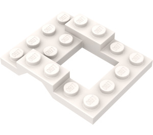 LEGO Biały Samochód Baza 4 x 5 (4211)