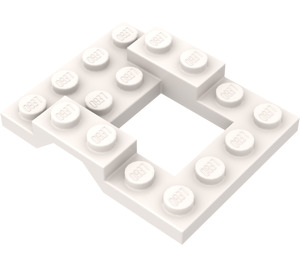 LEGO White Car Base 4 x 5 (4211)