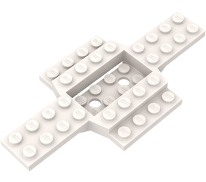 LEGO White Chassis 6 x 12 (28324)