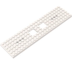 LEGO White Chassis 6 x 24 x 2/3 (92340)