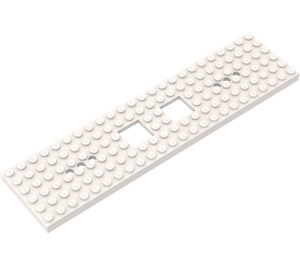 LEGO White Chassis 6 x 24 x 2/3 (Reinforced) (92088)