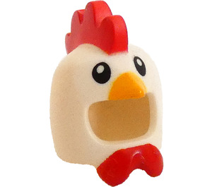 LEGO Bianco Gallina Copricapo per Costume (12553)