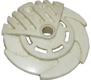 LEGO White Circular Saw Shield (41660)