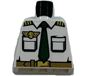 LEGO White City Torso without Arms (973)