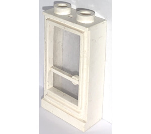 LEGO Blanco Classic Puerta 1 x 2 x 3 Izquierda con Vidrio