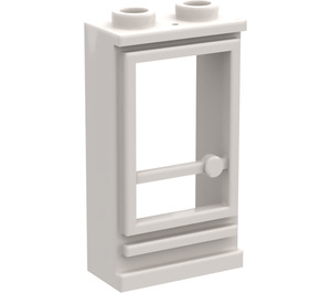 LEGO White Classic Door 1 x 2 x 3 Left with Open Stud with Hole