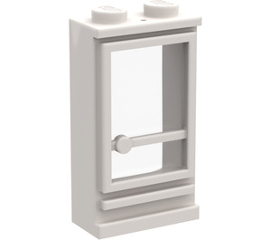 LEGO White Classic Door 1 x 2 x 3 Right with Hole