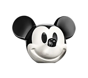 LEGO White Classic Mickey Mouse Head (42229 / 105141)