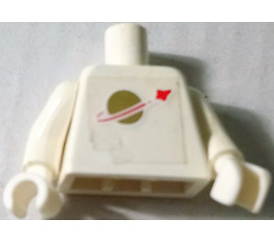 LEGO White Classic Space Torso (973)