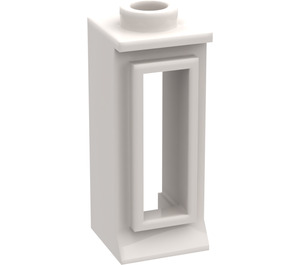 LEGO White Classic Window 1 x 1 x 2