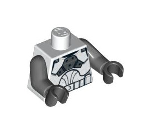 LEGO Blanco Clone Gunner Torso (973 / 76382)