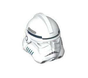 LEGO Blanc Clone Trooper Casque avec Dotted Bouche (50995 / 88768)