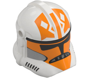 LEGO Weiß Clone Trooper Helm mit Löcher mit 332nd Company (11217 / 104322)