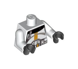 LEGO blanc Clone Trooper Torse (973 / 76382)
