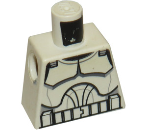 LEGO Wit Clone Trooper Torso zonder armen (973)