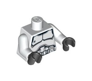 LEGO blanc Clone Wars Clone Trooper Star Wars Torse (973 / 76382)