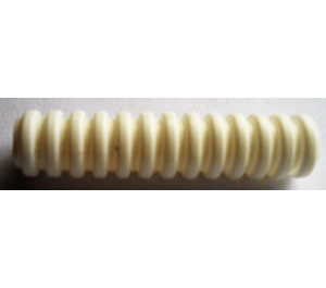 LEGO White Corrugated Hose 3.2 cm (4 Studs) (23394 / 50328)