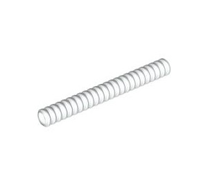 LEGO White Corrugated Hose 6.4 cm (8 Studs) (22516 / 23039)