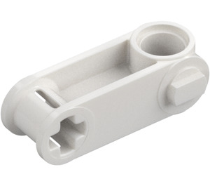 LEGO Bílá Kříž Blok 1 x 3 s Steering Knobs (32068 / 60558)