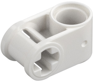 LEGO White Cross Block 90° 1 x 2 (Axle/Pin) (6536 / 40146)