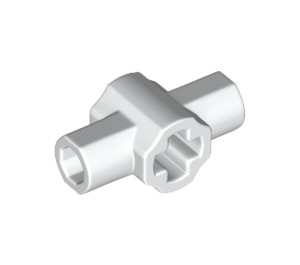 LEGO White Cross Connector with Holes and Axle Holders (24122 / 49133)