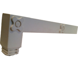 LEGO Blanc Crossbeam 2 x 2 x 18 avec Fleurs (33037)