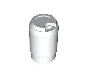 LEGO White Cup with Lid with Hole (79816)