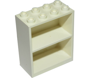 LEGO White Cupboard 2 x 4 x 4