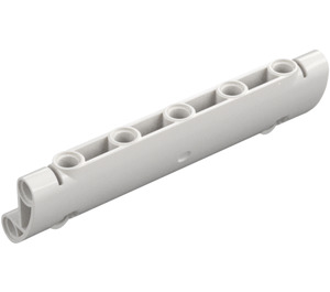 LEGO Blanc Incurvé Panneau 11 x 3 avec 2 Épingle des trous (62531)