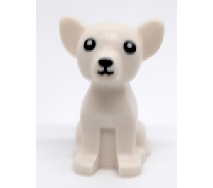 LEGO Weiß Hund - Chihuahua (13368 / 101026)