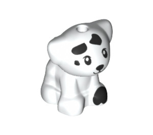 LEGO White Dog (Sitting) with Black Spots (69901 / 75688)