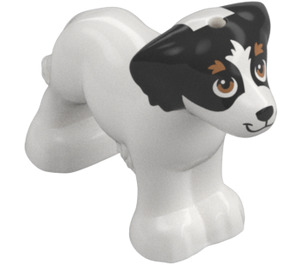 LEGO White Dog with Black Head (102361)