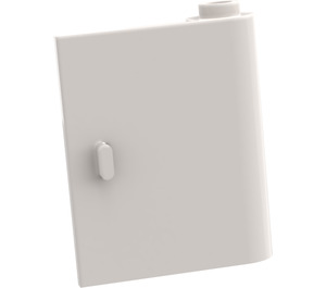LEGO White Door 1 x 3 x 3 Right with Hollow Hinge (60657)